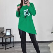 TUNIKA BELE ZELENA