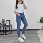 PUSH UP JEANS HLAČE Z3493 - slika 2