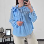 BLUZA 672306 MODRA
