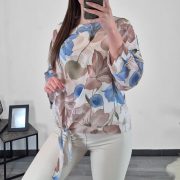 BLUZA 6380 MODRA - slika 2