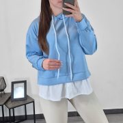PULOVER 1187 SVETLO MODER - slika 3