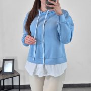 PULOVER 1187 SVETLO MODER