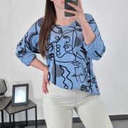 MAJICA 71132 MODRA - slika 2