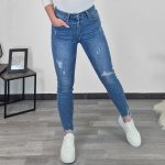 JEANS HLAČE F2297
