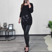 TUNIKA LESI ČRNO BELA - slika 3