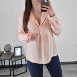 BLUZA 56018 ROZA