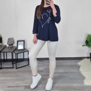 MAJICA 71397 TEMNO MODRA