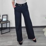 HLAČE 1986 TEMNO MODRE