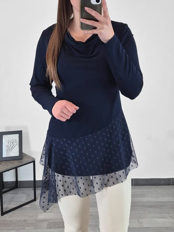 TUNIKA NAJA TEMNO MODRA PIKA