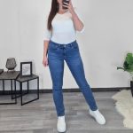 PUSH UP JEANS HLAČE Z3349
