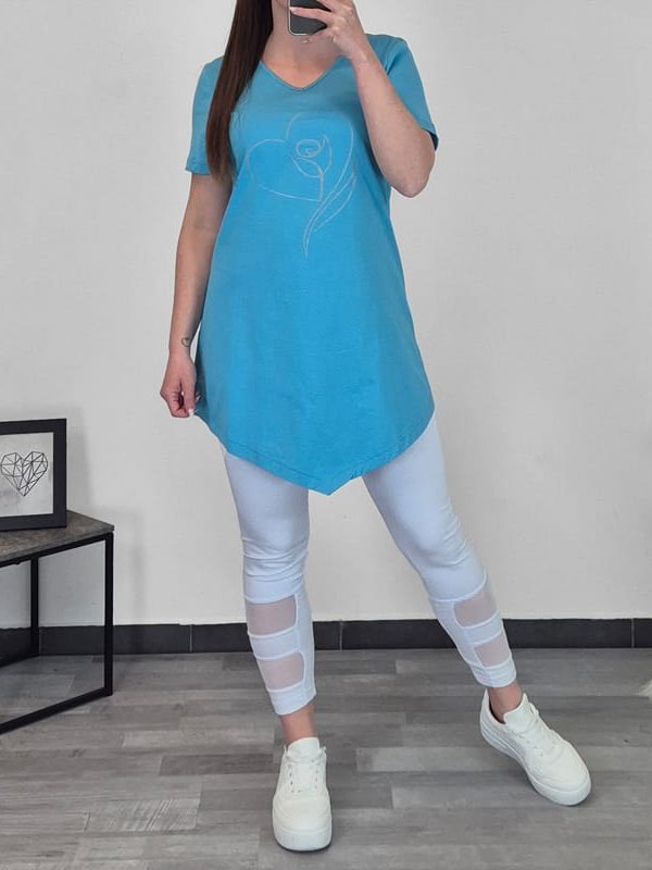 TUNIKA LUMI SVETLO MODRA