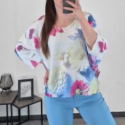 PULOVER 15150 ROZA - slika 2