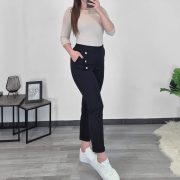 HLAČE 8369 ČRNE - slika 2