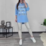 TUNIKA 95076 SVETLO MODRA