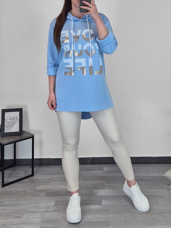 TUNIKA 95076 SVETLO MODRA