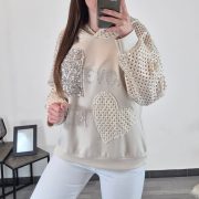 PULOVER 33120 BEŽ - slika 2