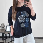 MAJICA LIA TEMNO MODRA 1 - slika 2