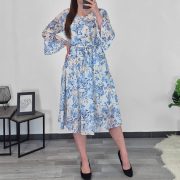 OBLEKA 91178 MODRA - slika 4