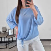 BLUZA 18145 MODRA - slika 2