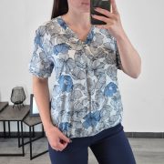 BLUZA 71230 MODRA - slika 2
