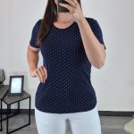 MAJICA 71545 TEMNO MODRA