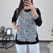 MAJICA LEDA ČRNA