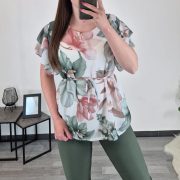 BLUZA 91241 ZELENA - slika 3