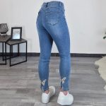 7/8 PUSH UP JEANS HLAČE F2502