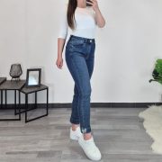 7/8 JEANS HLAČE ML8533 - slika 2