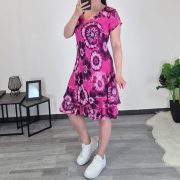 OBLEKA 77789 ROZA - slika 2