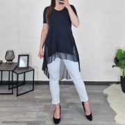 TUNIKA TAMI TEMNO MODRA - slika 2