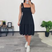 OBLEKA 9157 ČRNA