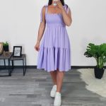 OBLEKA 9157 VIJOLA