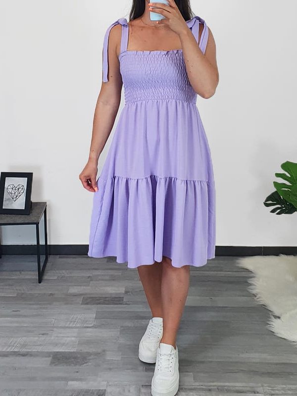 OBLEKA 9157 VIJOLA