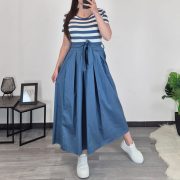 OBLEKA 8921 MODRA