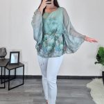 BLUZA 957302 ZELENA