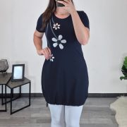 TUNIKA SENDI TEMNO MODRA - slika 3