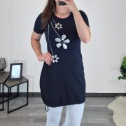 TUNIKA SENDI TEMNO MODRA - slika 2