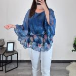 BLUZA 957302 MODRA