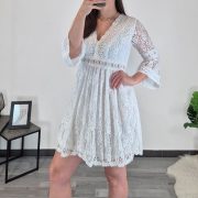 OBLEKA 18019 BELA