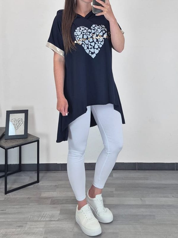 TUNIKA 13607 TEMNO MODRA
