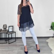 TUNIKA API TEMNO MODRA