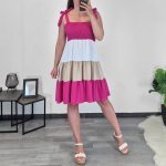 OBLEKA 4135 ROZA