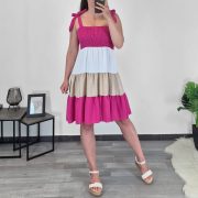 OBLEKA 4135 ROZA