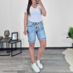 KRATKE PUSH UP JEANS HLAČE MG6758