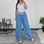HLAČE 6392 DENIM MODRE