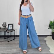 HLAČE 6392 DENIM MODRE