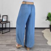 HLAČE 6392 DENIM MODRE - slika 2