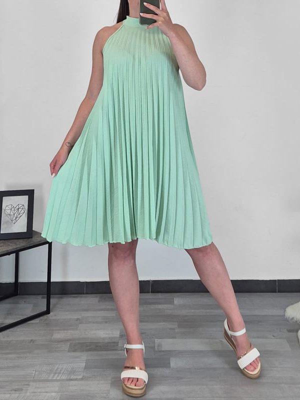 OBLEKA 52551 ZELENA