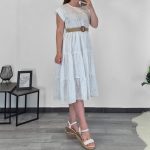 OBLEKA 18094 BELA
